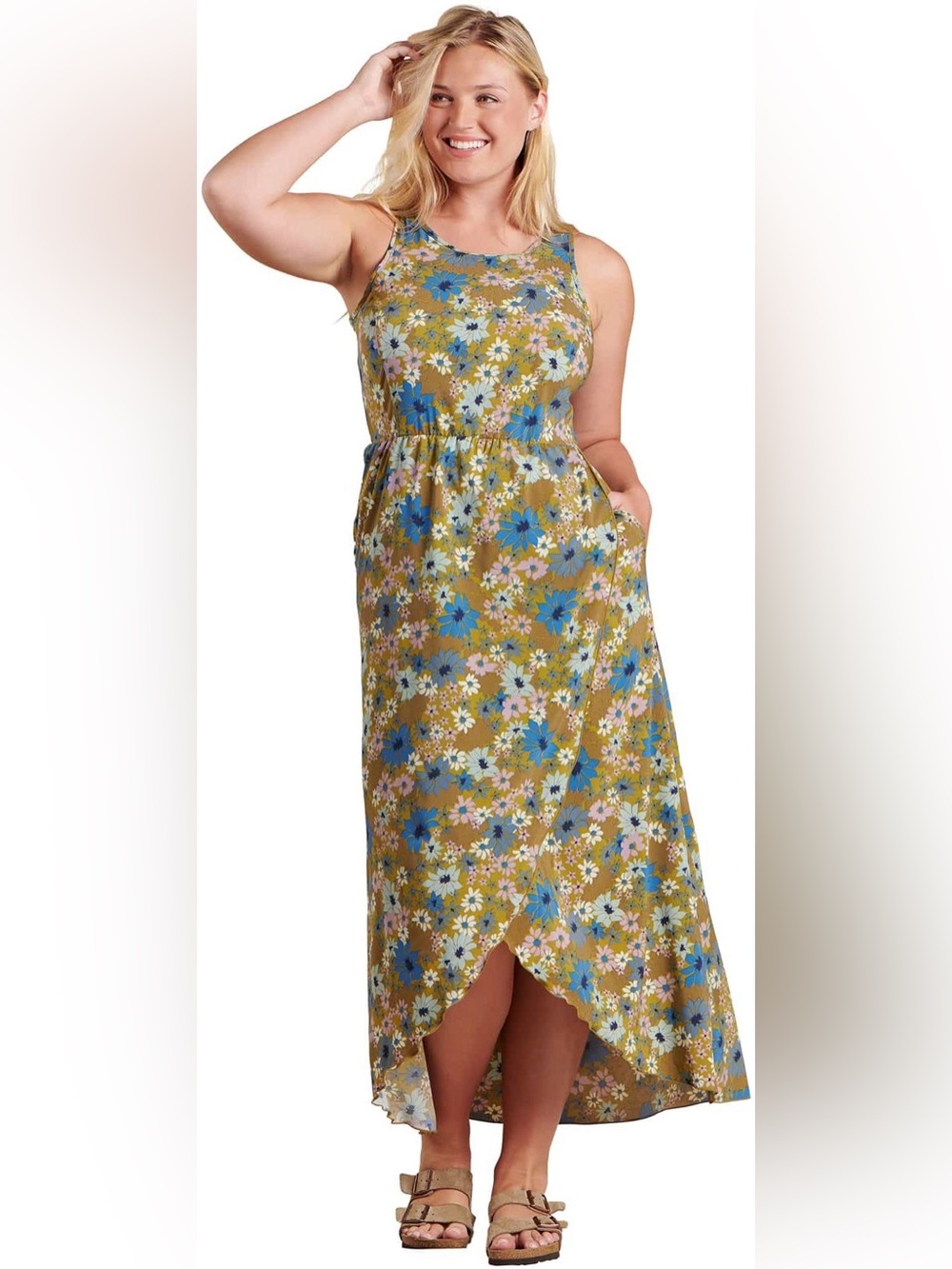 Toad&Co Sunkissed Maxi Dress Size Small
